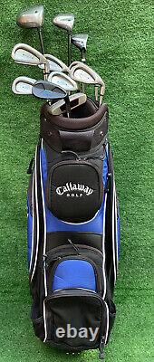 Full Set Of Golf Clubs Callaway Irons Callaway Drivers Callaway Cart Bag