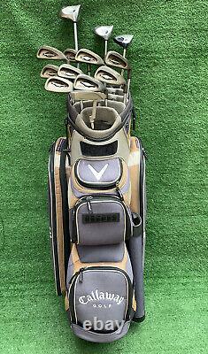 Full Set Of Golf Clubs Callaway Irons Callaway Drivers Callaway Cart Bag