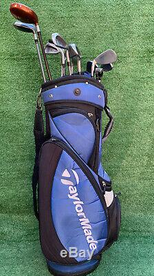 Full Set Of Golf Clubs Taylormade Irons Taylormade Drivers Taylormade Cart Bag