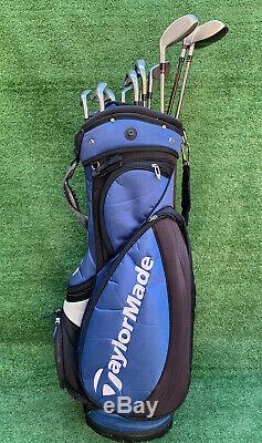 Full Set Of Golf Clubs Taylormade Irons Taylormade Drivers Taylormade Cart Bag