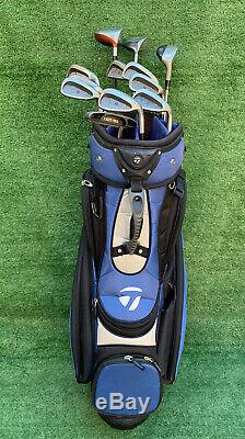 Full Set Of Golf Clubs Taylormade Irons Taylormade Drivers Taylormade Cart Bag