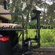 Golf Cart Golf Bag Attachment With Grab Bar Combo For Carts With Rear Seats
