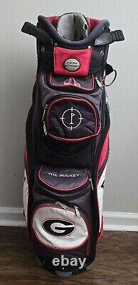 Georgia Bulldogs Team Effort The BUCKET 14 Way Golf Cart Bag Strap