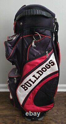 Georgia Bulldogs Team Effort The BUCKET 14 Way Golf Cart Bag Strap