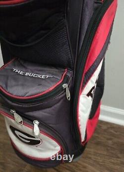 Georgia Bulldogs Team Effort The BUCKET 14 Way Golf Cart Bag Strap