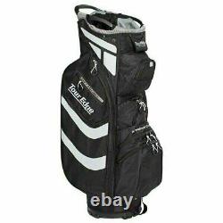 Golf Bag Tour Edge Hot Launch Xtreme 5.0 Golf Cart Bag -Black 14-way Divider