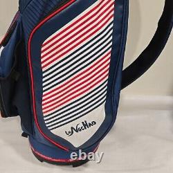 Golf Cart Bag 14 Dividers Top Clubs Organizer Lightweight with Cooler Pouch Dust