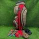 Golf Cart Bag Glovelt? 8 Dividers Red Leopard Pattern With Head Cover, Towel