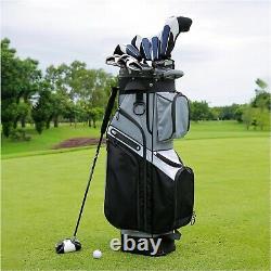 Golf Cart Bag Golf Bags Lightweight with 14 Way Organizer Divider Top Premium