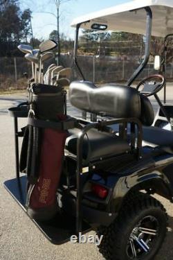 Golf Cart Bag Holder/bracket Attachment For Golf Cart Rear Seat(fits Most Carts)