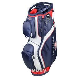 Golf Cart Bag Lightweight 14 Way Top Full Length Club Dividers 7 Pockets Red