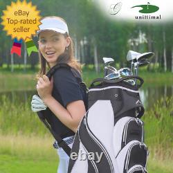 Golf Cart Bag with 14-Way Divider Top, Ample Storage Space, Men'S Golf Bag with