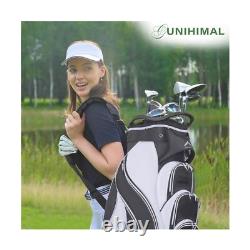 Golf Cart Bag with 14-Way Divider Top, Ample Storage Space, Men's Golf Bag wi