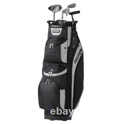 Golf Cart Bag with 14 Way Organizer Divider Top, 36 13 Pockets Premium Ca