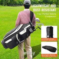 Golf Cart Bag with 14 Way Organizer Divider Top Durable Golf Bags with Handle