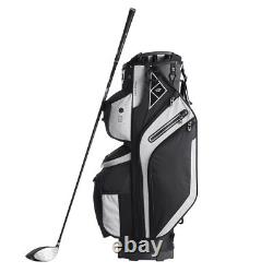 Golf Cart Bag with 14 Way Organizer Divider Top Durable Golf Bags with Handle
