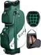 Golf Cart Bag14 Way Full Length Divider Top Lightweight With Cooler Handles Rai