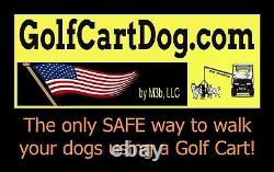 Golf Cart Dog K9Caddy Multi-Dog Exerciser VET APPROVED