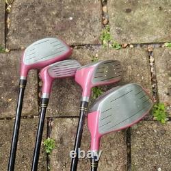 Golf Girl FWS 12 Piece Golf Set RH Graphite Womens Golf Cart Bag Headcovers