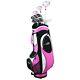 Golf Girl Fws2 Petite Lady Pink Hybrid Club Youth Set & Cart Bag