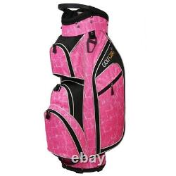 Golf Girl Ladies 14 Way Cart Bag Pink
