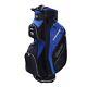 Golf Lightweight Cart Bag With 14 Way Dividers Top Blue/black/white