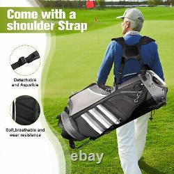 Golf Stand Bag 14 Way Lightweight Golf Club Bags With Cooler/Safe Pocket Rain Hood