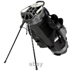 Golf Stand Bag 14 Way Lightweight Golf Club Bags With Cooler/Safe Pocket Rain Hood