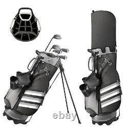 Golf Stand Bag 14 Way Lightweight Golf Club Bags With Cooler/Safe Pocket Rain Hood