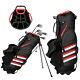 Golf Stand Bag 14 Way Lightweight Golf Club Bags With Full-length Dividers & Stand