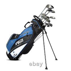 Golf Stand Bag Trolley Cart 14 Way Divider Lightweight Carry Organizer 6 Pokets