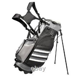 Golf Stand Bag With14Way Top Dividers 6 Pockets Cooler Bag Rain Hood Lightweight