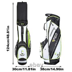 Golf Stand Bag with 14 Way Top Dividers, Lightweight Golf Bag Multiple Pockets