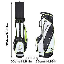 Golf Stand Cart Bag Club With14way Full Length Dividers Super Light Easy Carry Bag