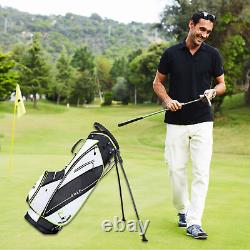 Golf Stand Cart Bag Club With14way Full Length Dividers Super Light Easy Carry Bag