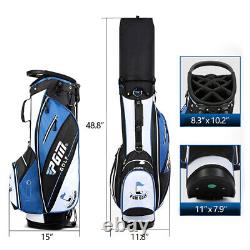Golf Stand Cart Bag Club With14way full Length Dividers Super Light Easy Carry Bag