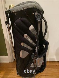 Grey and Black Nike Pro Combo Golf Bag 14 Dividers, 7 Pockets