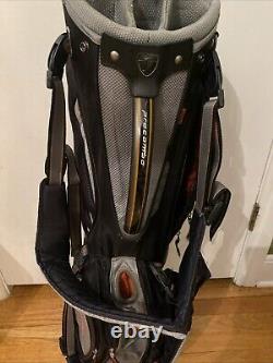 Grey and Black Nike Pro Combo Golf Bag 14 Dividers, 7 Pockets