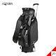 Honma 2020 Cb12018 Unisex Golf Wheeled Caddie Cart Bag 9inch, 7way, Pu, 4.3kg-black