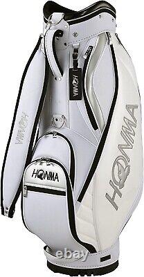 HONMA Golf Cart Golf Club Bag Type 9 CB12212 3.9kg White Silver 2022 MODEL