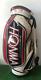 Honma Golf Men's Caddy Bag Pro Tour 9.5 X 47 Inch 4.6kg White And Red