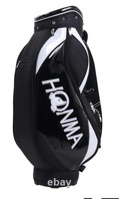 HONMA Golf Men's Cart Caddy Bag BASIC 9 x 47 inch 3kg Black CB12211 NEW