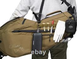 HOT Callaway 2024 X-Series Cart Bag Olive / Authentic Free Shipping US