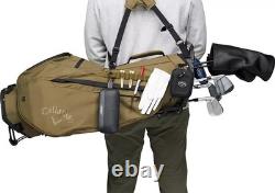 HOT Callaway 2024 X-Series Cart Bag Olive / Authentic Free Shipping US