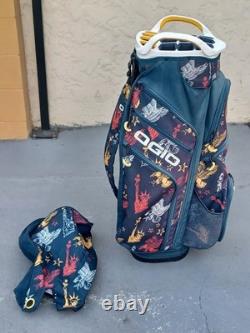 HTF OGIO WOODE 15 Way Golf Cart Bag USA LADY LIBERTY TRUST Pattern Unisex