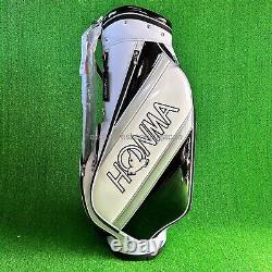 Honma Golf Cart Bag Entry Model CB12412 9in 3kg 5way 2024 Lightweight White/Gray