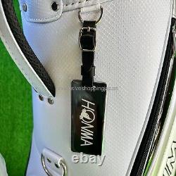 Honma Golf Cart Bag Entry Model CB12412 9in 3kg 5way 2024 Lightweight White/Gray