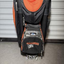 Hooters DATREK IDS Golf Cart Bag 15 Way Divider Built In Cooler Rare Damaged