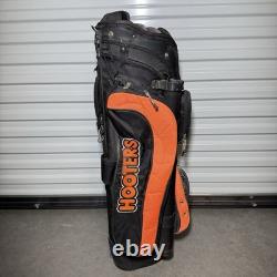 Hooters DATREK IDS Golf Cart Bag 15 Way Divider Built In Cooler Rare Damaged