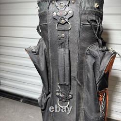 Hooters DATREK IDS Golf Cart Bag 15 Way Divider Built In Cooler Rare Damaged